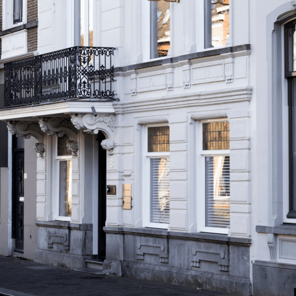 Het kantoor van Toppenberg aan de Willemstraat in Breda