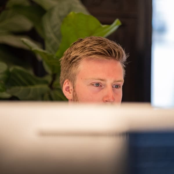 Lars aan de slag op PC