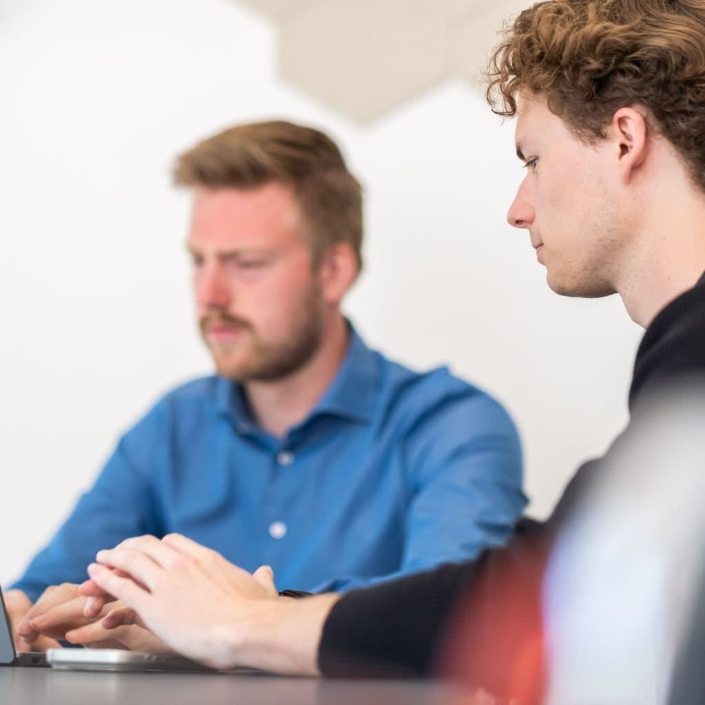 Lars en Jelle in gesprek