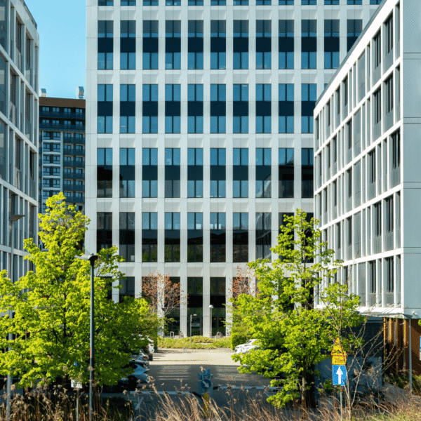 Panden in businesspark